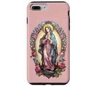 Virgin Mary Blessed Christian Women Mexican Religious Art Coque pour iPhone 7 Plus/8 Plus