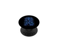 Virgin Mary Catholic Prayer Blue Vintage Devotional Icône PopSockets PopGrip Adhésif