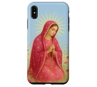 Virgin Mary Rosary Prayer Christian Catholic Religious Case Coque pour iPhone XS Max