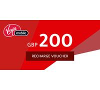 Virgin Mobile Gift Card 200 GBP