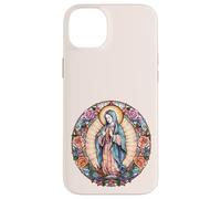 Virgin of Guadalupe Graphic for Flower Lover Christian Mom Coque pour iPhone 14 Plus