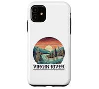 Virgin River T-Shirt Retro Minimalist River Virgin Coque pour iPhone 11