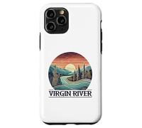 Virgin River T-Shirt Retro Minimalist River Virgin Coque pour iPhone 11 Pro