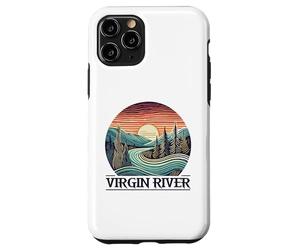 Virgin River T-Shirt Retro Minimalist River Virgin Coque pour iPhone 11 Pro