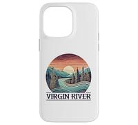 Virgin River T-Shirt Retro Minimalist River Virgin Coque pour iPhone 14 Pro Max