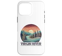 Virgin River T-Shirt Retro Minimalist River Virgin Coque pour iPhone 16 Pro Max