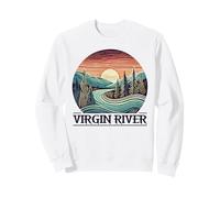 Virgin River T-Shirt Retro Minimalist River Virgin Sweatshirt