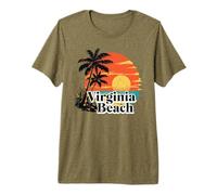 Virginia Beach T-Shirt Haut de Gamme