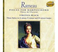 Virginia Black - Pieces For Harpsichord - Pièces Pour Clavecin - 3 suites A / E / D minor