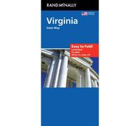 Virginie, carte facile à plier | Rand McNally
