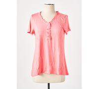 virginie & moi chemisiers et blouses femme de couleur rose 40