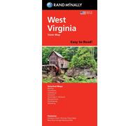 Virginie-Occidentale, carte facile à lire | Rand McNally