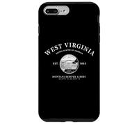 Virginie-Occidentale GPS Coordonnées The Mountain State Est 1863 Coque pour iPhone 7 Plus/8 Plus