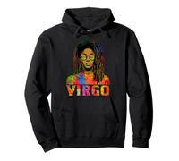 Virgo Queen Loc'd Black Woman African Zodiac Birthday Women Sweat à Capuche