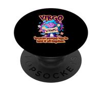 Virgo Zodiac Chaos Someone Has to Hold It All Together PopSockets PopGrip Adhésif