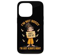 Virgo Zodiac Im Not Bossy Im Just Always Right Coque pour iPhone 13 Pro