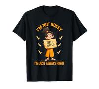 Virgo Zodiac Im Not Bossy Im Just Always Right T-Shirt