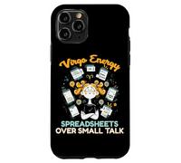 Virgo Zodiac Virgo Energy Spreadsheets Over Small Talk Coque pour iPhone 11 Pro