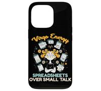Virgo Zodiac Virgo Energy Spreadsheets Over Small Talk Coque pour iPhone 13 Pro