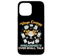Virgo Zodiac Virgo Energy Spreadsheets Over Small Talk Coque pour iPhone 13 Pro Max