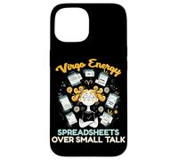 Virgo Zodiac Virgo Energy Spreadsheets Over Small Talk Coque pour iPhone 15