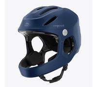 VIRGOMOVE Casque Vélo Urbain Modèle Virgo Access | pour Vélo Électrique, Speedbike & Trottinette | Casque Adulte Homme & Femme Certifié NTA-8776 | Taille L, Bleu Foncé