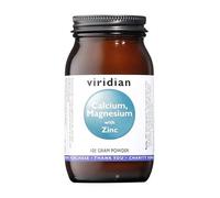 Viridian Calcium Magnsium Zinc avec Vitamine C Poudre 100g