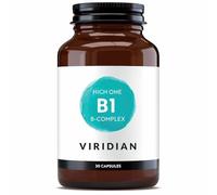 VIRIDIAN HIGH ONE B1 B COMPLEX - préparation en comprimés pour une prise régulière, convient à ceux qui souhaitent agir durablement sur leur bien-être et facilite la prise en charge de votre bien-être