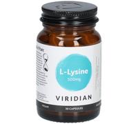 Viridian L-Lisina 500 Mg, 30 Gélules