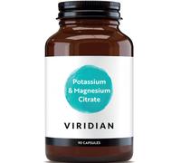 Viridian Potassium Magnésium Citrate 90 Capsules Végétales