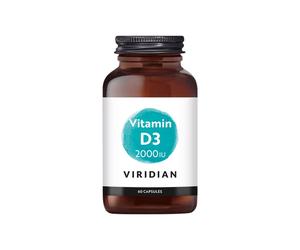 Viridian Vitamin D3 2000 IU Capsule(S) 60 pc(s)