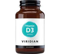 Viridian Vitamin D3 3000UI 60 Gélules