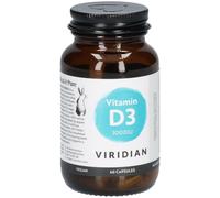 Viridian Vitamin D3 3000ui Capsule(S) 60 pc(s)