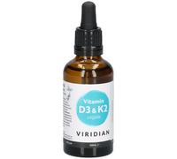 Viridian Vitamin D3 & K2 Liquid Goutte(S) 50 ml