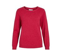 Viril Noos Haut tricoté à col Rond L/S, Rouge Jester, L
