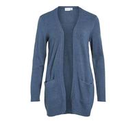 Viril Open L/S Cardigan en Tricot - Noos, Bleu foncé, M