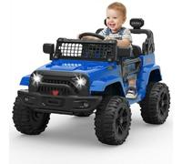 Virimolo Voiture Électrique Enfant 12V 4.5AH BDM-0922-G2 Double Moteur 35W Télécommande 2.4G Amortisseurs 4 Roues Ceinture Sécurité LED Bluetooth Multicolore