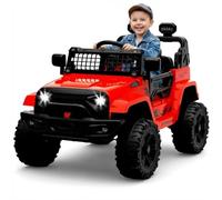 Virimolo Voiture Électrique Enfant 12V 4.5AH BDM-0922-G2 Double Moteur 35W Télécommande 2.4G Amortisseurs 4 Roues Ceinture Sécurité LED Bluetooth Multicolore