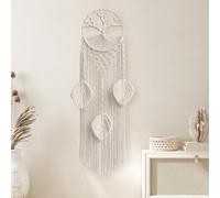 virkwuy Attrape Rêves Arbre de Vie, Attrape-Rêves Bohème, Attrape-Rêve Boho, Utilisées pour Éloigner Les Cauchemars, Apporter la Bonne Fortune et Transmettre des Messages de Bon Augure