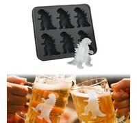 virkwuy Moule à Glaçons Monstre, Bac Monstre à Glacon, Moule à Glace Monstre, Bac àGlaçons Noir, pour Faire des Glaçons en Forme, Garniture de Boisson, Convient pour Garnir les Cocktails, les Sodas