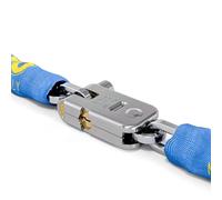 Viro LUC/VIR5590 Chaîne antivol Argent/Jaune 900 x 5,5 mm