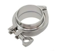 Virole de soudure sanitaire en acier inoxydable 304 avec joint en PTFE et triple collier de serrage pour raccords de tuyaux, convient pour des applications propres et industrielles (63 mm)