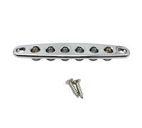 Viroles de guide de cordes de guitare électrique de type lourd pour améliorer la résonance des soutenues, installation rapide pour différents modèles de viroles de guitare électrique