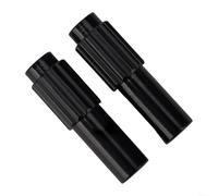 Viroles de réglage de vitesse en aluminium pour une meilleure performance de changement de vitesse de vélo avec graisse lubrifiante (noir)