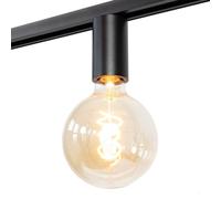 Viror Base - Culot E27 - Noir - Éclairage sur rail 1 phase