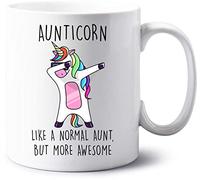 Virosa Aunticorn Mug Tante Licorne Tante Tante Tasse Drôle Cadeau