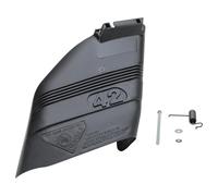 VIRTIONZ Bouclier de déflecteur de pont de 106,7 cm de rechange pour tondeuses autoportées Craftsman - Compatible avec le modèle 130968 - Matériel de montage inclus - Convient aux tondeuses de 106,7
