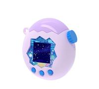 Virtual Electronic Housse de protection pour animaux de compagnie Tamagotchi Paradise, coque rigide en polycarbonate résistant et antidérapant (haut violet foncé + bas violet clair)
