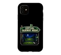 Virtual Fairway Night Golf Intérieur Simulateur Coque pour iPhone 11