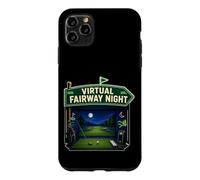 Virtual Fairway Night Golf Intérieur Simulateur Coque pour iPhone 11 Pro Max